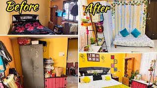 Middle Class Indian Bedroom Makeover in low BudgetExtreme Bedroom Makeover [upl. by Jimmy]