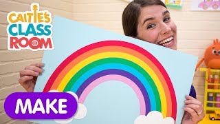 Lets Make A Glitter Rainbow  Caities Classroom [upl. by Enyehc]