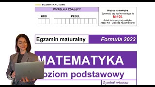 Zadanie 6 Matura Maj PP 2024 Jak obliczać nierówności liniowe [upl. by Cyrillus709]