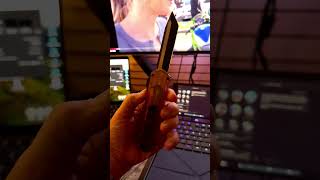 Maxace Neptune in 10CR15CoMov VG10 eq and PEI Ultem eq sounds like Im attempting ASMR LOL [upl. by Dennard905]