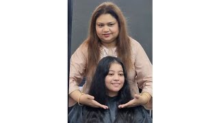 hair Cutting Tutorial lashesbeautyparlour shortvideo [upl. by Valida680]