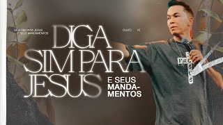 quotDiga sim pra Jesus e seus mandamentosquot com Pr Lucinho Barreto  Culto Fé 16012024 [upl. by Annawat]