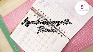 Agenda 2425 descargable  tutorial 🥰 [upl. by Brooks476]