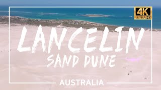 Australia🇦🇺 Lancelin Sand Dunes  Small Aussie Town  Scenic Indian Ocean WA  4K60p Drone [upl. by Hnao]