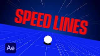 Clever Way to Create Speed Lines in Adobe After Effects StepbyStep Tutorial [upl. by Adnat]