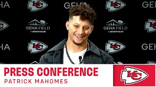 Patrick Mahomes I Pride Myself on Throwing in Any Conditions  NFL Week 9 Press Conference [upl. by Edik636]