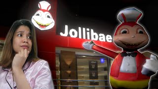 JOLLIBEE HORROR GAME  Ang Creepy naman [upl. by Airemahs902]