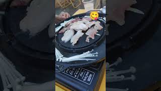 Shabu Hot Pot Barbecue in Chiang Rai Thailand travel food thailand [upl. by Service]