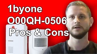 Review 1byone O00QH0506 Wireless Driveway Alarm System [upl. by Allene]