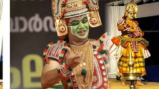 Ottan thullal Kalamandalam Nandakumar kalyanasougandhikam ഓട്ടൻ തുള്ളൽ കല്യാണസൗഗന്ധികം [upl. by Juditha]