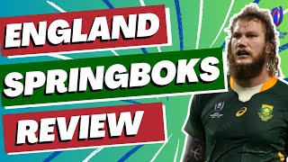 England v Springboks SemiFinal Review  Rugby World Cup 2023 [upl. by Hgielsa353]