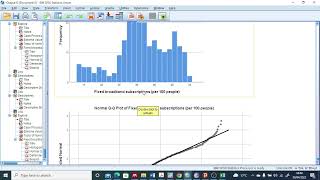 Log Transformation of Negatively Skewed Variable in SPSS Data Analysis [upl. by Syned]