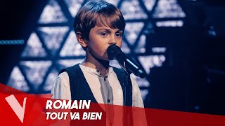 Orelsan – Tout va bien ● Romain  Blinds  The Voice Kids Saison 2 [upl. by Maya]