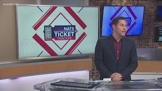 Nationals World Series ticket tracker [upl. by Ocinom]