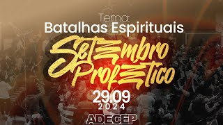 SetembroProfetico  Batalha Espiritual  Pr Armando Carvalho [upl. by Zellner854]