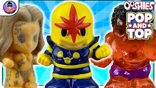 NEW Pop and Top Ooshies   Limited Edition Ooshies found  DC amp Marvel Ooshies opening [upl. by Rufena734]