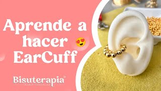 Te enseño a hacer otro diseño de Ear Cuff para estar a la moda  Sonia González  Sonia González [upl. by Read949]