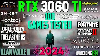 RTX 3060 Ti Testing 100 Games in 2024 at 1440p  Ultimate Performance Benchmark [upl. by Ayotl]