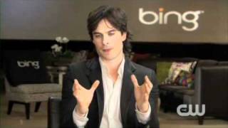 The Vampire Diaries  Season 3  Interview Ian Somerhalder [upl. by Prober]