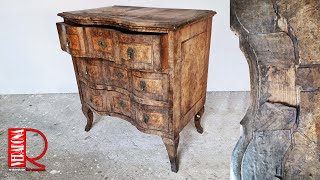 Restoration of an antique chest [upl. by Aerdnua]