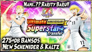 OMG RARITY BARU  SUPERSTAR NEW SCHNEIDER amp KALTZ GG PARAH 🔥 Captain Tsubasa Dream Team [upl. by Clorinde]