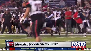 First amp 10 Week 2 Game of the Week McGillToolen vs Murphy [upl. by Mccandless]