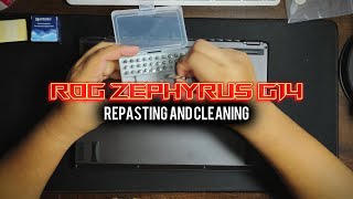 Teardown and Repaste  ROG Zephyrus G14 [upl. by Cymbre]