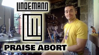 Praise Abort  Lindemann  Drum cover [upl. by Urbannal]