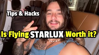 Getting DRUNK amp Reviewing Starlux Airlines 2024 [upl. by Ramu]