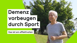 Demenz vorbeugen durch Sport Das ist am effektivsten [upl. by Kesia]