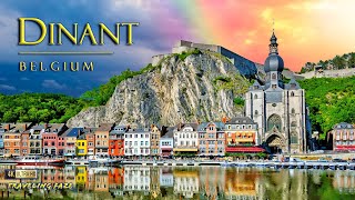 Dinant Belgium 4K  Travel Guide Relaxing Music [upl. by Adli]