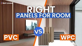 Modern and Cheapest PVC Vs WPC Panels For Room Decoration [upl. by Izabel636]