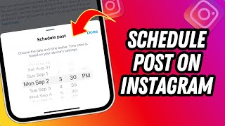 How To Schedule Post on Instagram 2024 [upl. by Arima]