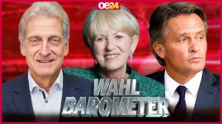 Das große oe24TVWahlbarometer [upl. by Euqinotna742]