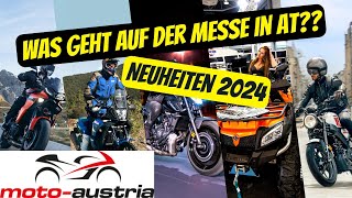 Moto Austria 2024  Neuheiten auf der Messe Wels [upl. by Ilyak]