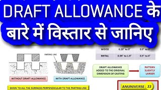 DRAFT ALLOWANCE  TYPES OF PATTERN ALLOWANCES हिन्दी  ANUNIVERSE 22 [upl. by Leiso]