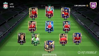 UPDATE TERBARU SQUAD FULL LIVERPOOL FC MOBILE [upl. by Jolynn]