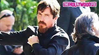 Christian Bale amp His Wife Sibi Blazic Arrive At The AFI Awards Luncheon In Beverly Hills CA [upl. by Erdua]