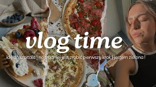 idę do szpitala  najtrudniej jest zrobić PIERWSZY KROK  jestem zielona  VLOG time [upl. by Maia]