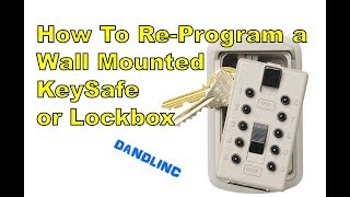 How To Reset amp Program A Keysafe Lockbox Supra DIY [upl. by Bergin]