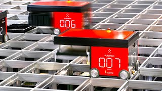 Revolutionising Grocery Shopping Dematics AutoStore system for Kesko in Finland [upl. by Aleihs]