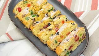 Simple and Quick Fruit Cake Recipe in 5 Minutes  Easy Fruit Cake Bakery Style [upl. by Anihsat886]