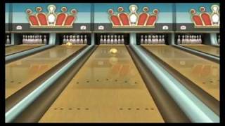 Wii Sports Resort  Bowling Score 300 Perfect Game [upl. by Debi]