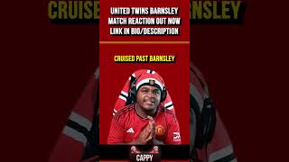 NEW UNITED TWINS VIDEO OUT NOW 🔴 MAN UTD 70 BARNSLEY MATCH REACTION 📹 [upl. by Myrvyn]