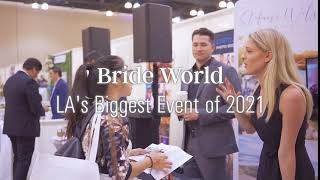 2021 Bridal Show Pasadena Convention Center  Bride World Expo [upl. by Lyj]