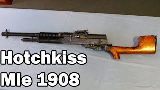 Hotchkiss Portative Modèle 1908  Un FusilMitrailleur Français Rarissime [upl. by Karen]