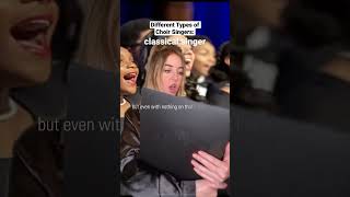 Different types of choir singers  Whatsapp status  lyrics Differenttypesofchoirsingerssong [upl. by Kalb]