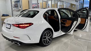 2023 MercedesBenz CClass C 300 Sedan Walkaround — Interior Exterior Sound [upl. by Osicnarf]