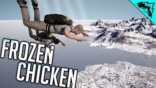 1st FROZEN CHICKEN  PUBG New Winter Map [upl. by Awuhsoj393]