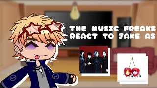 TMF react to JAKE as MALICE MIZERs singer  The Music Freaks x Gacha Club  GCRV  Request  Bad [upl. by Anitsyrk]